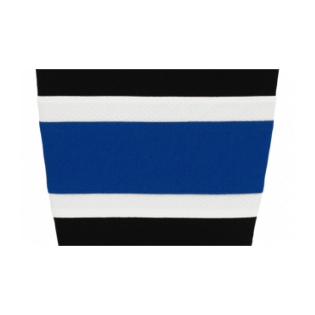 Athletic Knit (AK) HS2100-487 2014 Tampa Bay Lightning Third Black Mesh Ice Hockey Socks - PSH Sports
