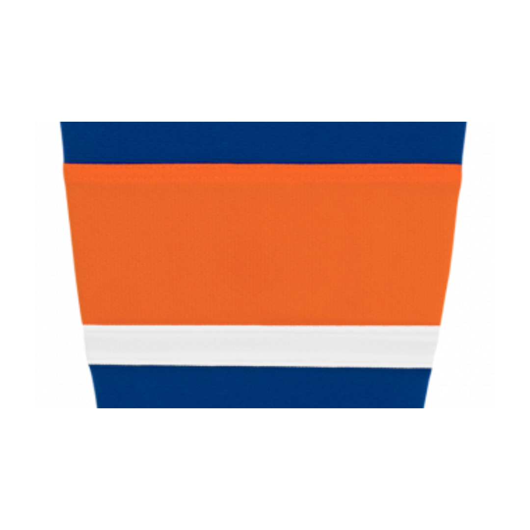 Athletic Knit (AK) HS2100-490 2010 New York Islanders Royal Blue Mesh Ice Hockey Socks - PSH Sports