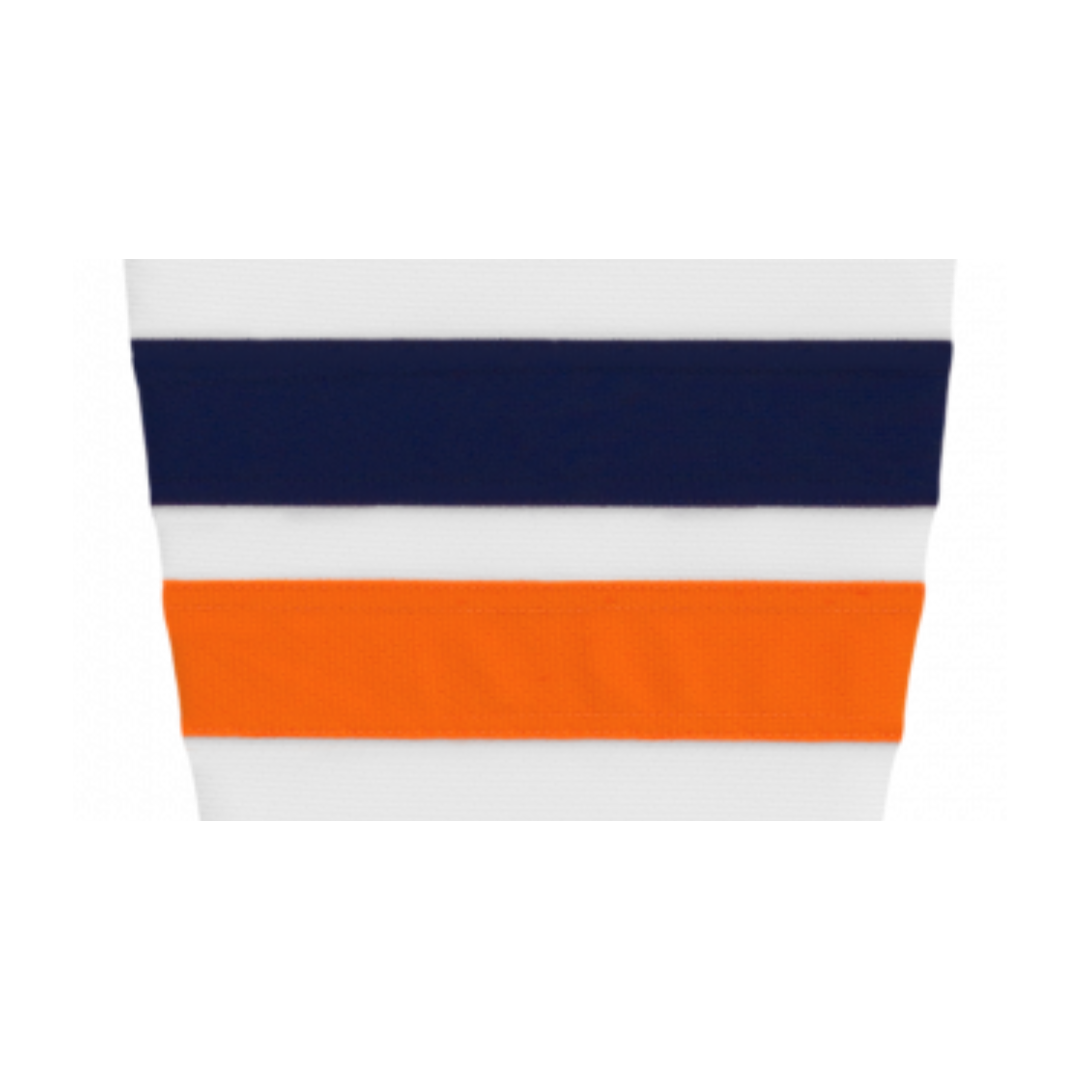 Athletic Knit (AK) HS2100-511 New York Islanders White Mesh Ice Hockey Socks - PSH Sports