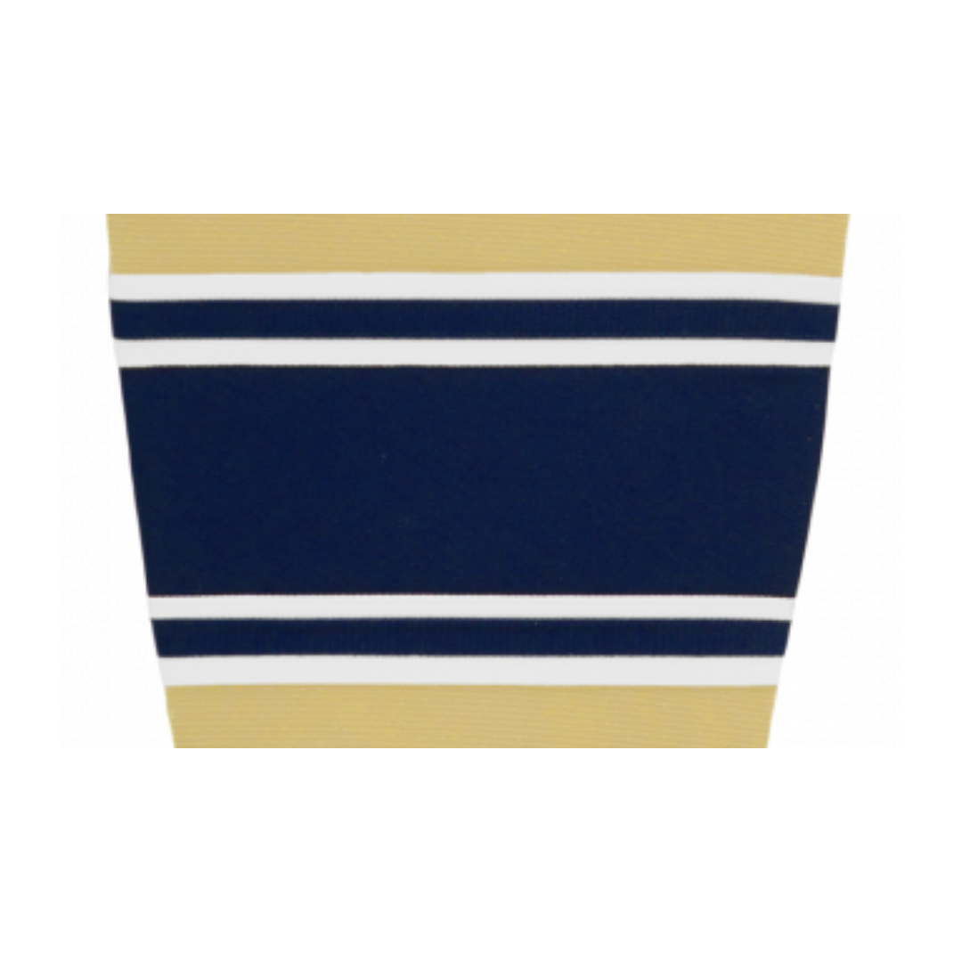 Athletic Knit (AK) HS2100-522 University of Notre Dame Fighting Irish Vegas Gold Mesh Ice Hockey Socks - PSH Sports