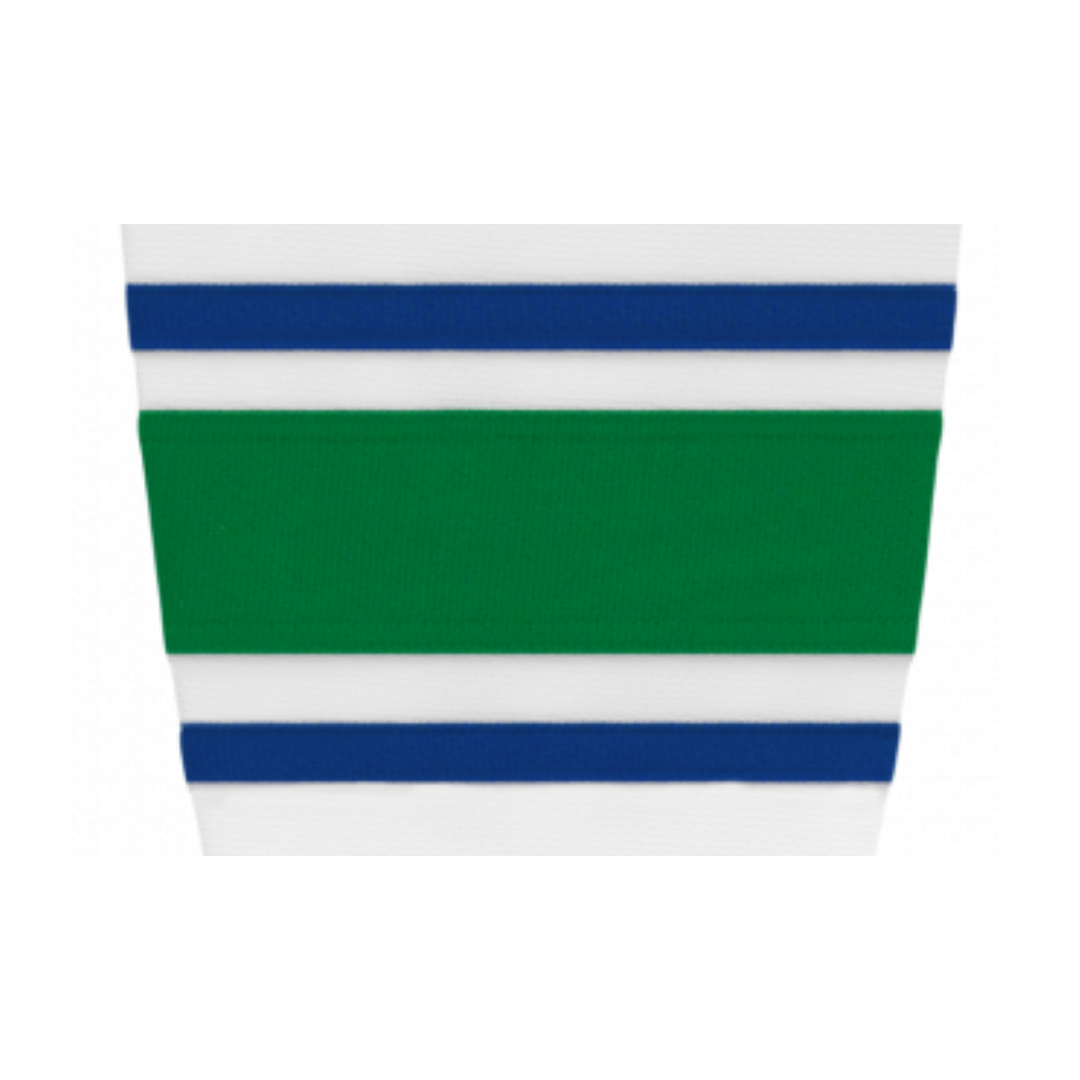 Athletic Knit (AK) HS2100-623 2004 Vancouver Canucks White Mesh Ice Hockey Socks - PSH Sports