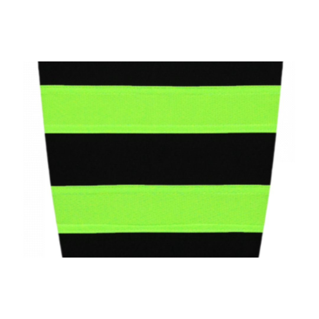 Athletic Knit (AK) HS2100-655 Dallas Stars Black/Neon Green Mesh Ice Hockey Socks - PSH Sports