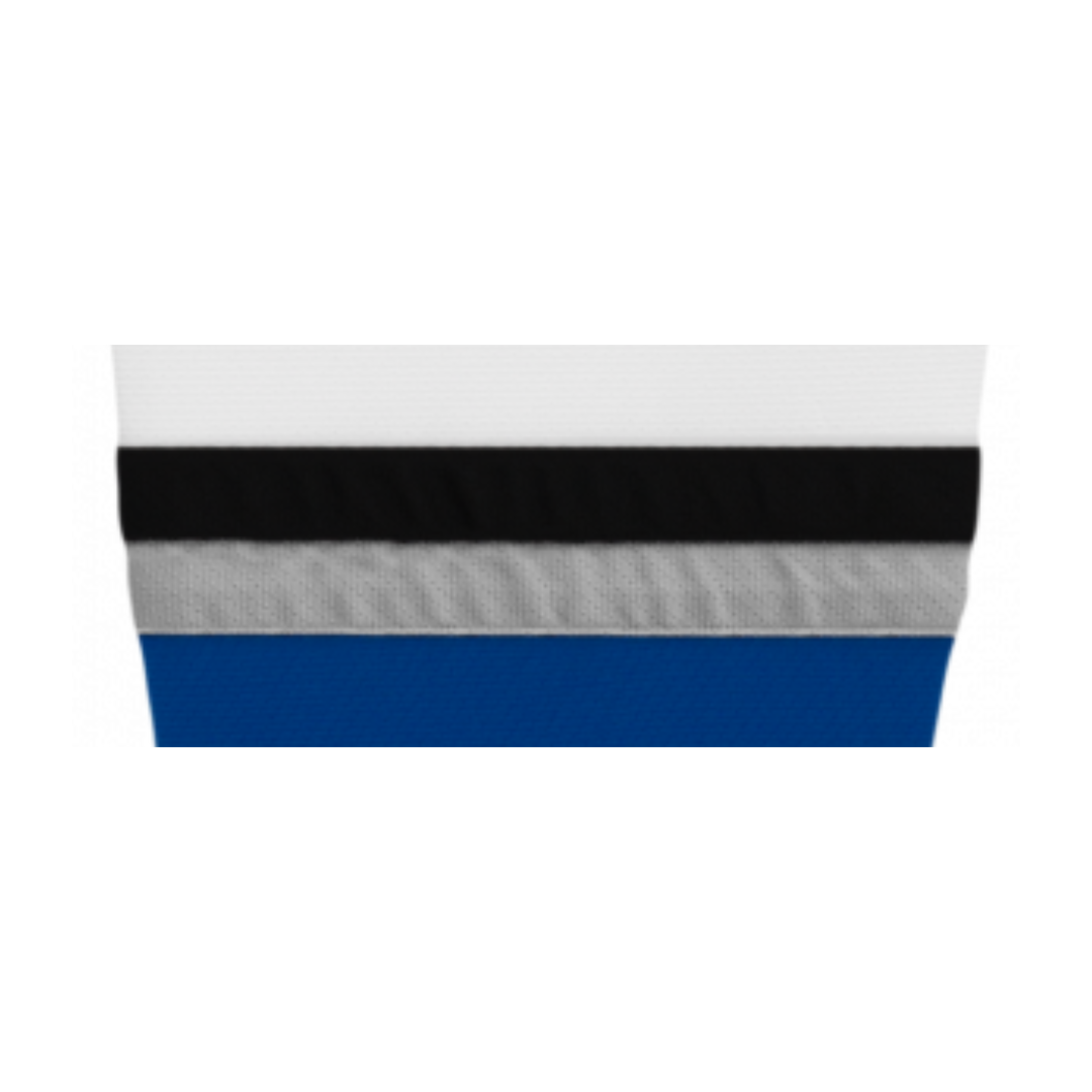 Athletic Knit (AK) HS2100-842 2009 Tampa Bay Lightning Third White Mesh Ice Hockey Socks - PSH Sports