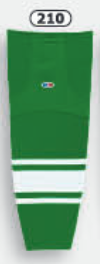 Athletic Knit (AK) HS2100-210 Toronto St. Pats Kelly Green/White Mesh Ice Hockey Socks - PSH Sports