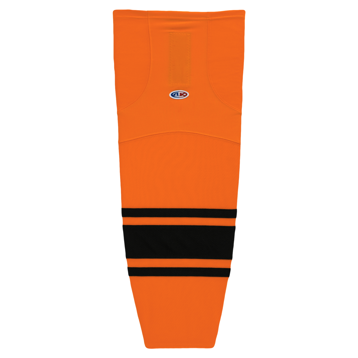 Athletic Knit (AK) HS2100-263 Orange/Black Mesh Ice Hockey Socks - PSH Sports