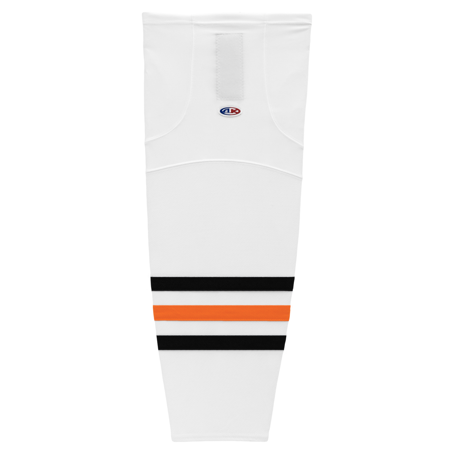 Athletic Knit (AK) HS2100-371 2017 Edmonton Oilers White Mesh Ice Hockey Socks - PSH Sports