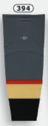 Athletic Knit (AK) HS2100-394 2017 Las Vegas Golden Knights Charcoal Grey Mesh Ice Hockey Socks - PSH Sports
