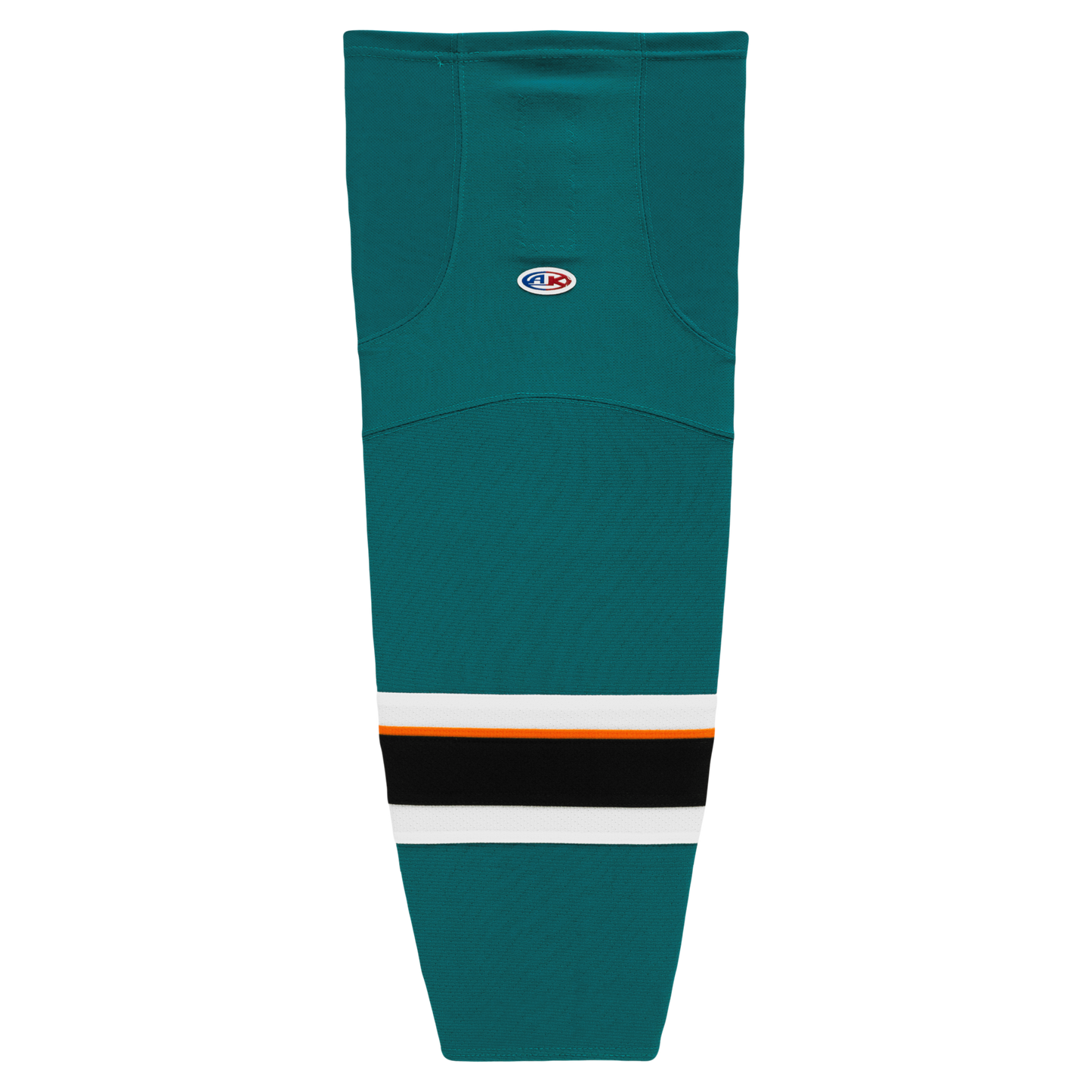 Athletic Knit (AK) HS2100-466 2013 San Jose Sharks Pacific Teal Mesh Ice Hockey Socks - PSH Sports