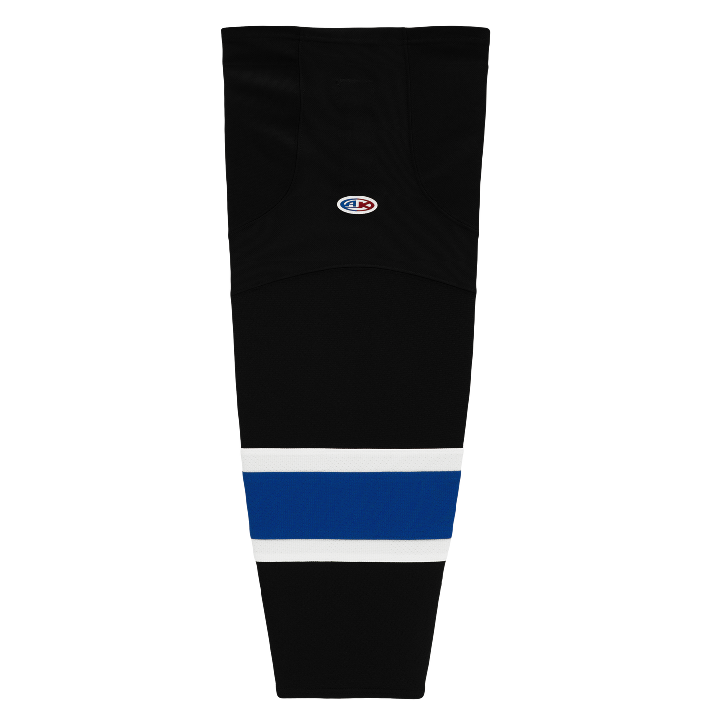 Athletic Knit (AK) HS2100-487 2014 Tampa Bay Lightning Third Black Mesh Ice Hockey Socks - PSH Sports