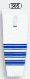 Athletic Knit (AK) HS2100-505 New Toronto Maple Leafs White Mesh Ice Hockey Socks - PSH Sports