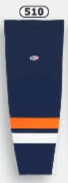 Athletic Knit (AK) HS2100-510 New York Islanders Navy Mesh Ice Hockey Socks - PSH Sports