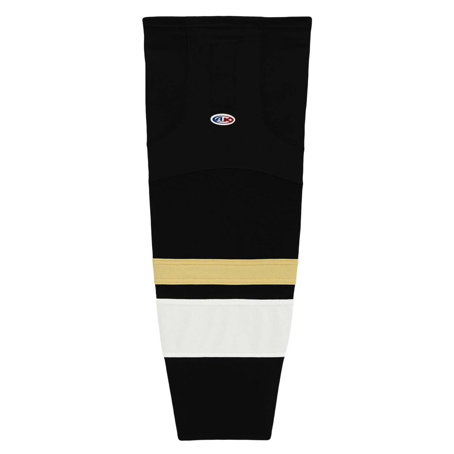 Athletic Knit (AK) HS2100-514 New Pittsburgh Penguins Third Black Mesh Ice Hockey Socks - PSH Sports