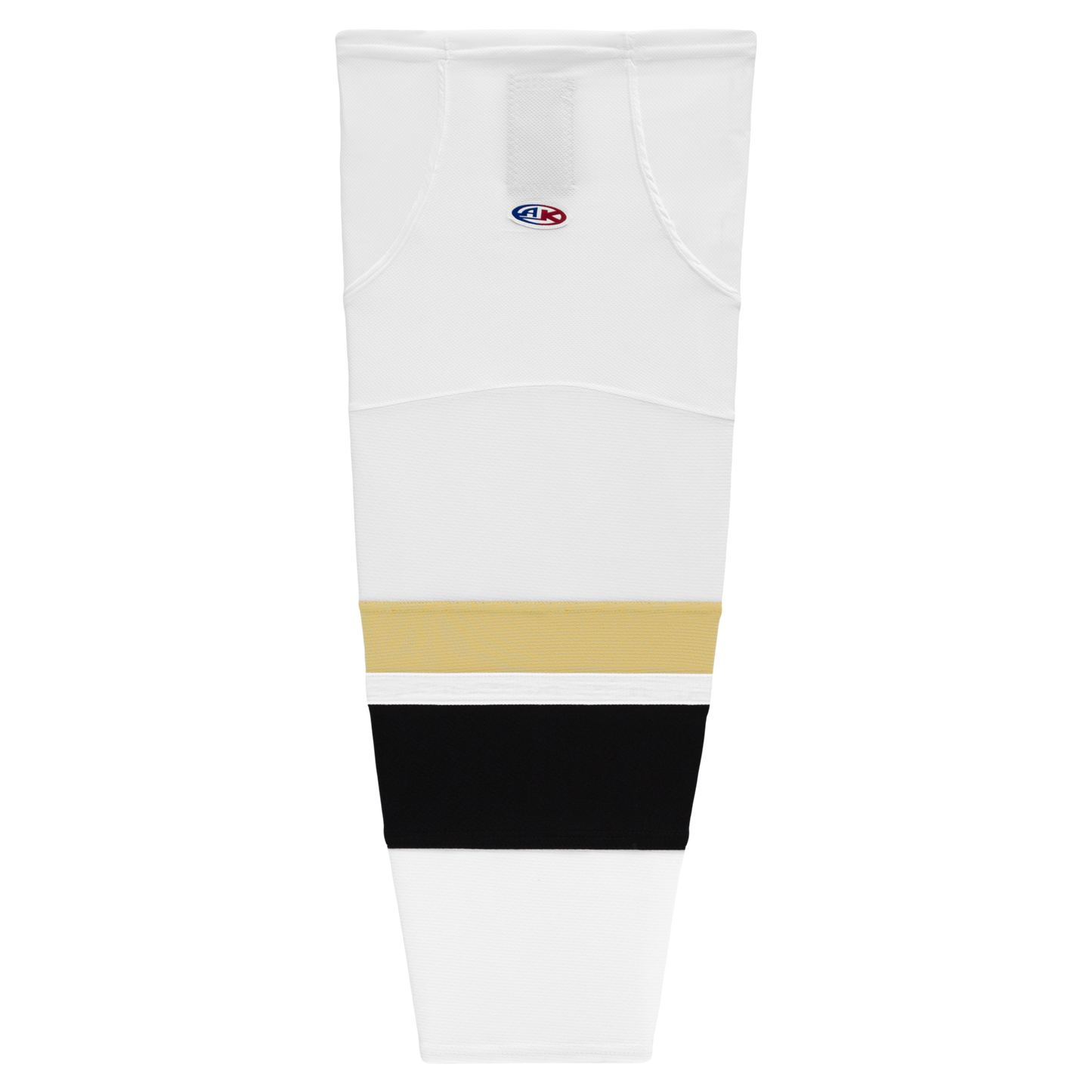 Athletic Knit (AK) HS2100-515 New Pittsburgh Penguins Third White Mesh Ice Hockey Socks - PSH Sports