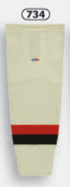 Athletic Knit (AK) HS2100-734 Ottawa Senators Heritage Classic Sand Mesh Ice Hockey Socks - PSH Sports