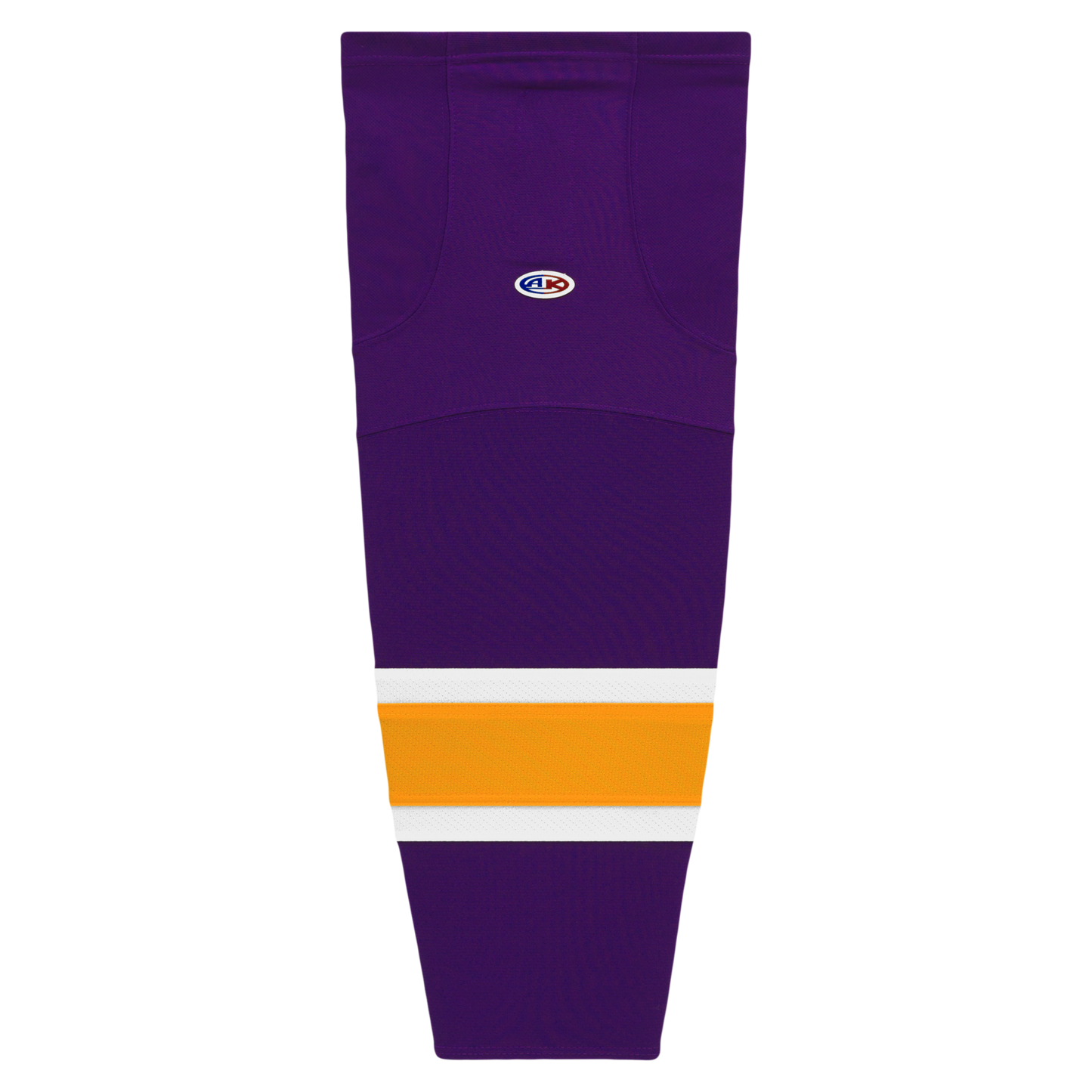 Athletic Knit (AK) HS2100-751 Vintage Los Angeles Kings Purple Mesh Ice Hockey Socks - PSH Sports
