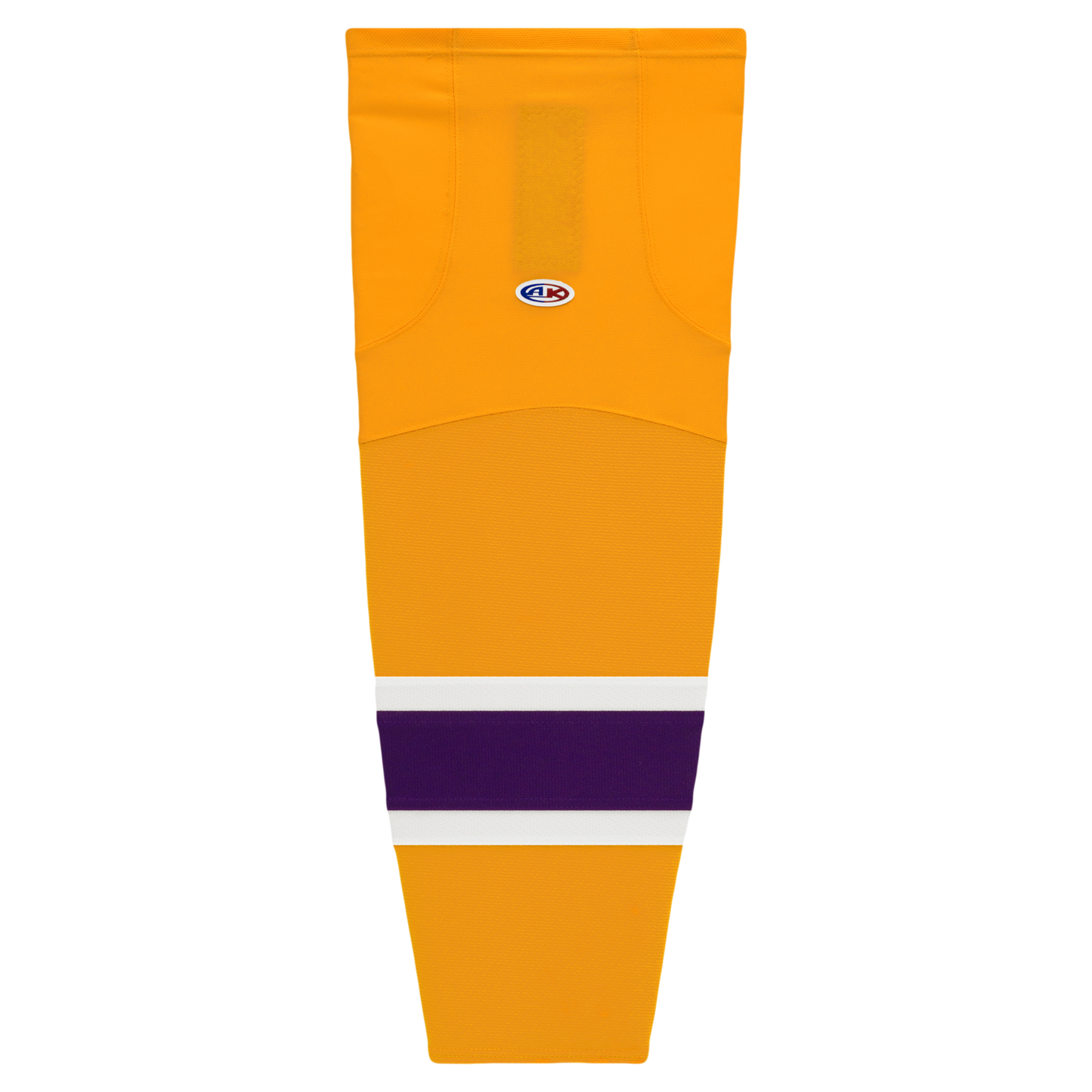 Athletic Knit (AK) HS2100-752 Vintage Los Angeles Kings Gold Mesh Ice Hockey Socks - PSH Sports