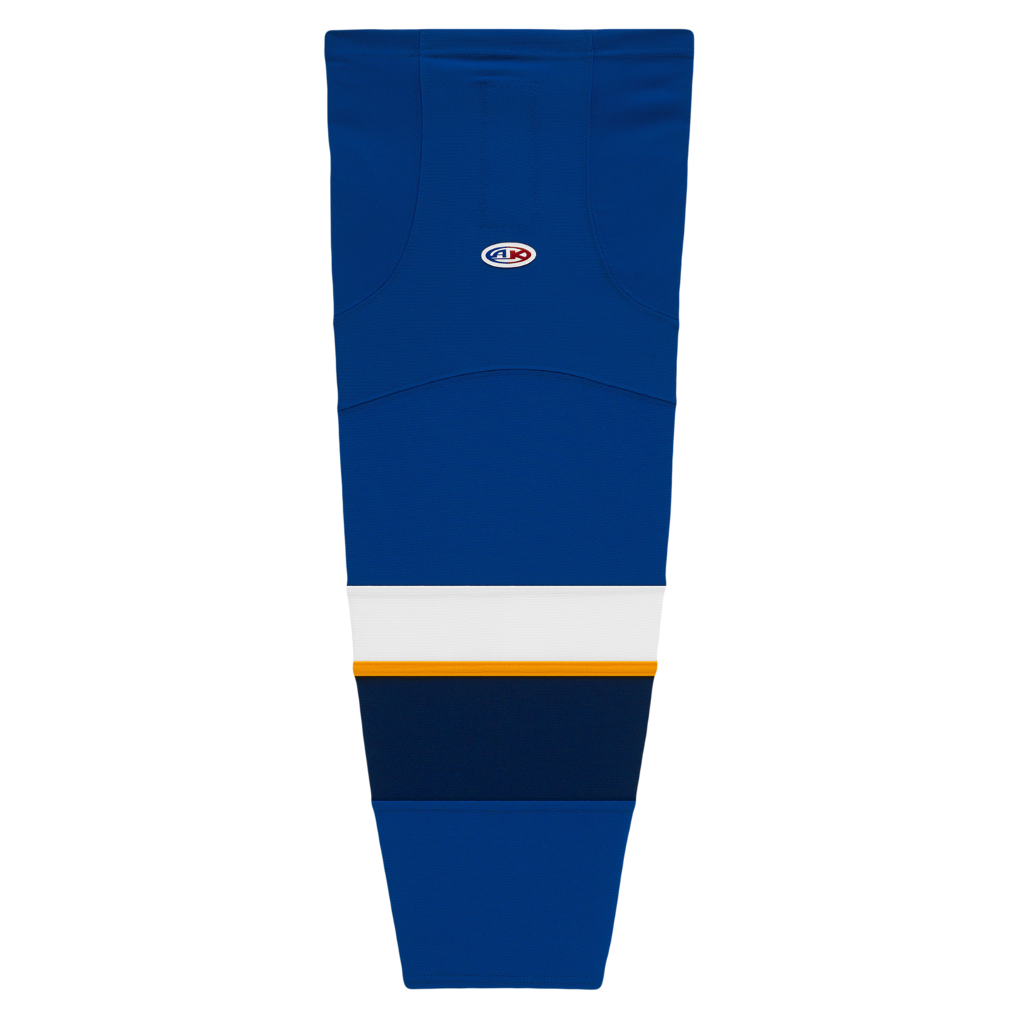 Athletic Knit (AK) HS2100-846 2011 St. Louis Blues Royal Blue Mesh Ice Hockey Socks - PSH Sports