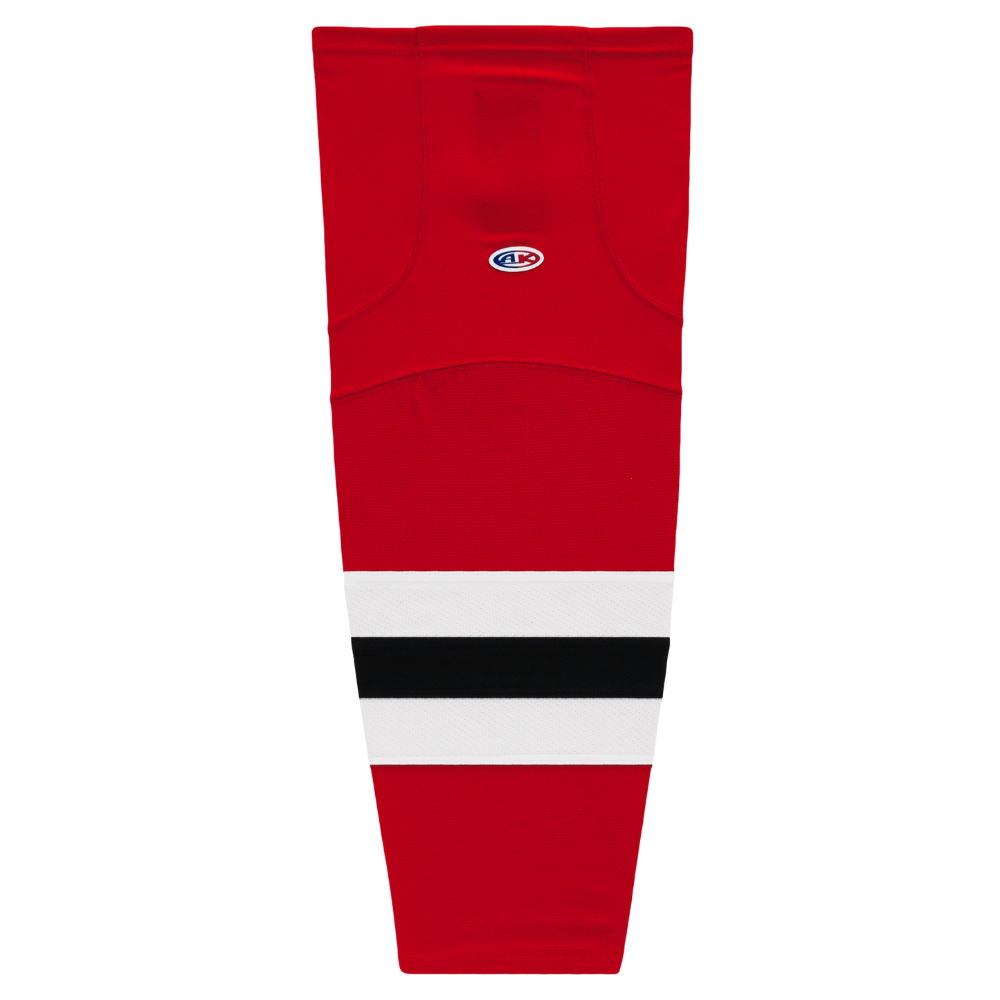 Athletic Knit (AK) HS2100-866 2017 New Jersey Devils Red Mesh Ice Hockey Socks - PSH Sports