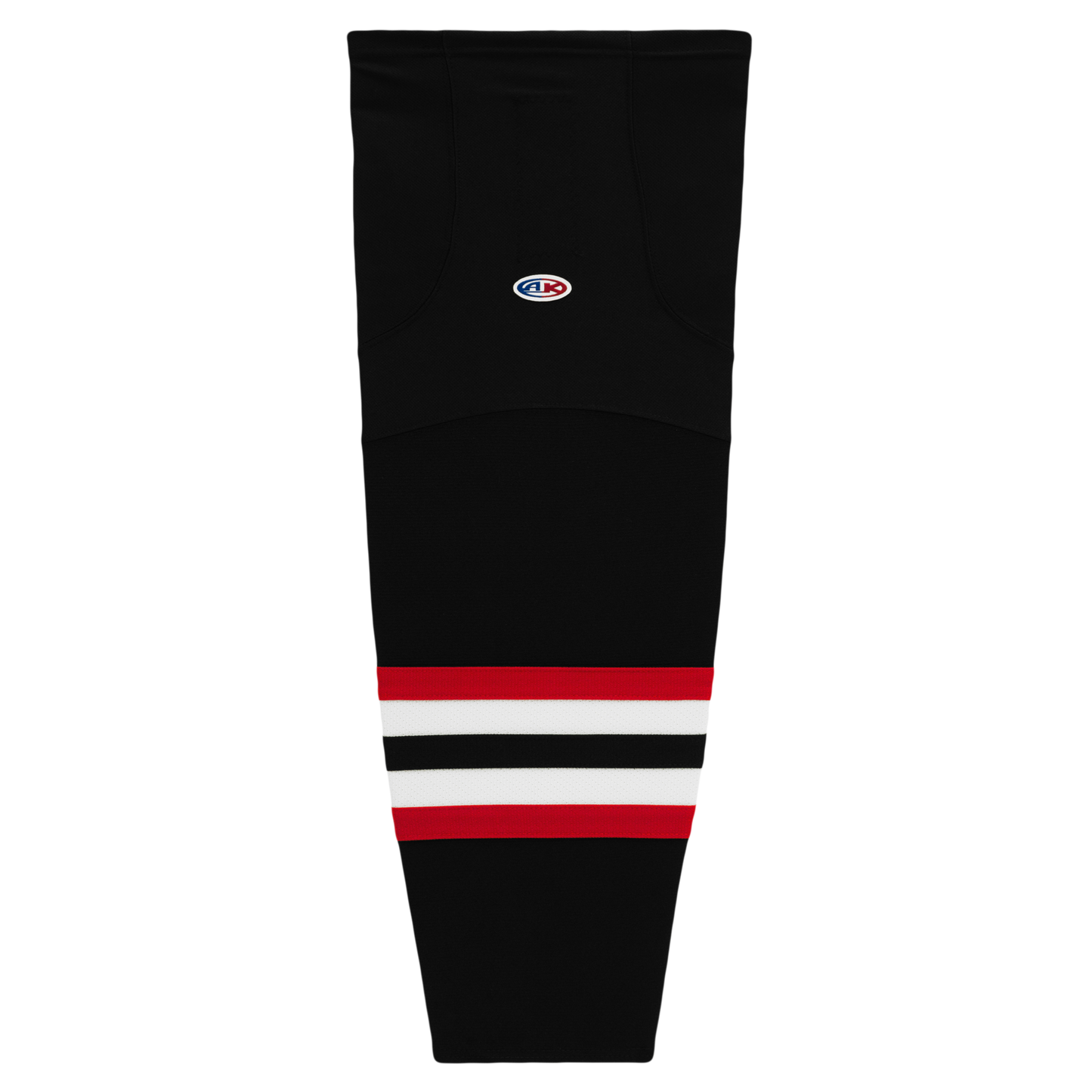 Athletic Knit (AK) HS2100-936 2009 Ottawa Senators Third Black Mesh Ice Hockey Socks - PSH Sports
