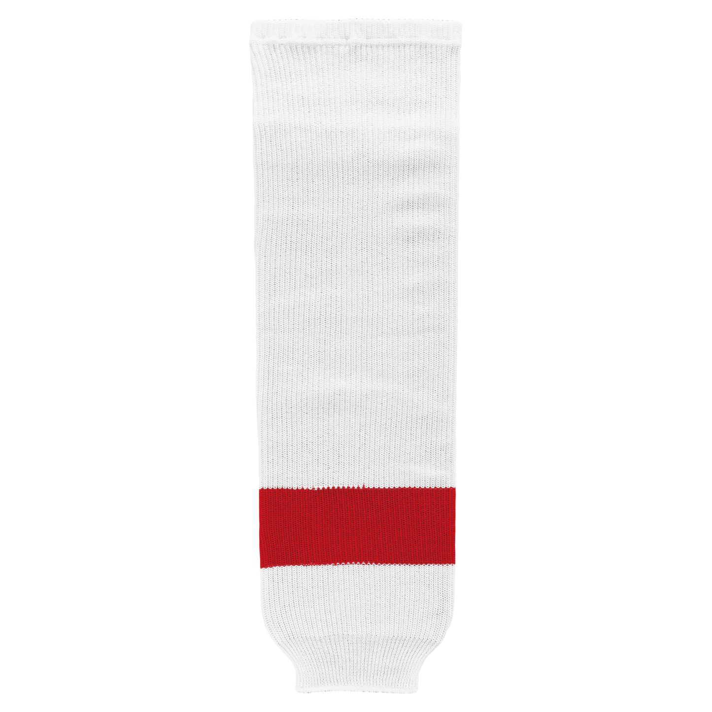 Athletic Knit (AK) HS630-203 Detroit Red Wings White Knit Ice Hockey Socks - PSH Sports