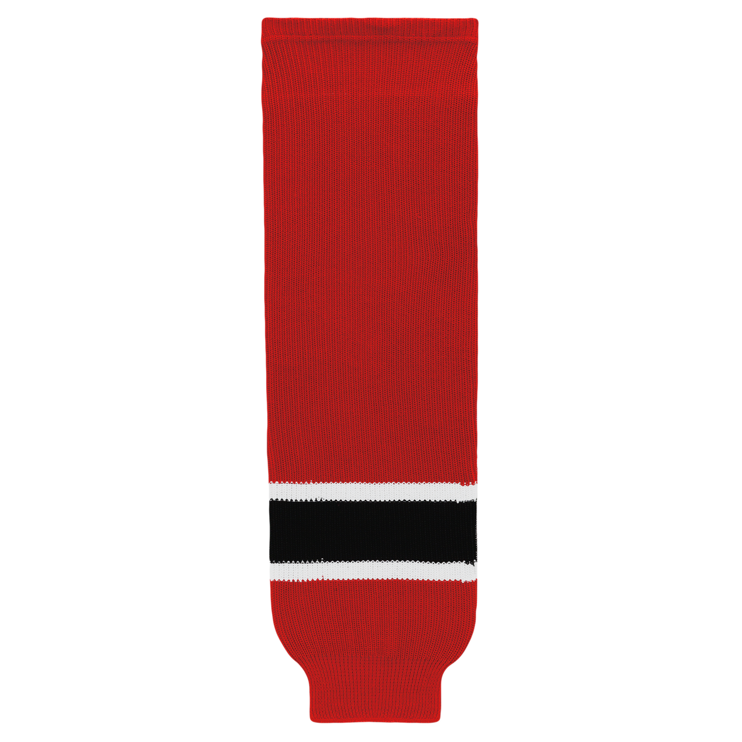 Athletic Knit (AK) HS630-366 New Jersey Devils Red Knit Ice Hockey Socks - PSH Sports