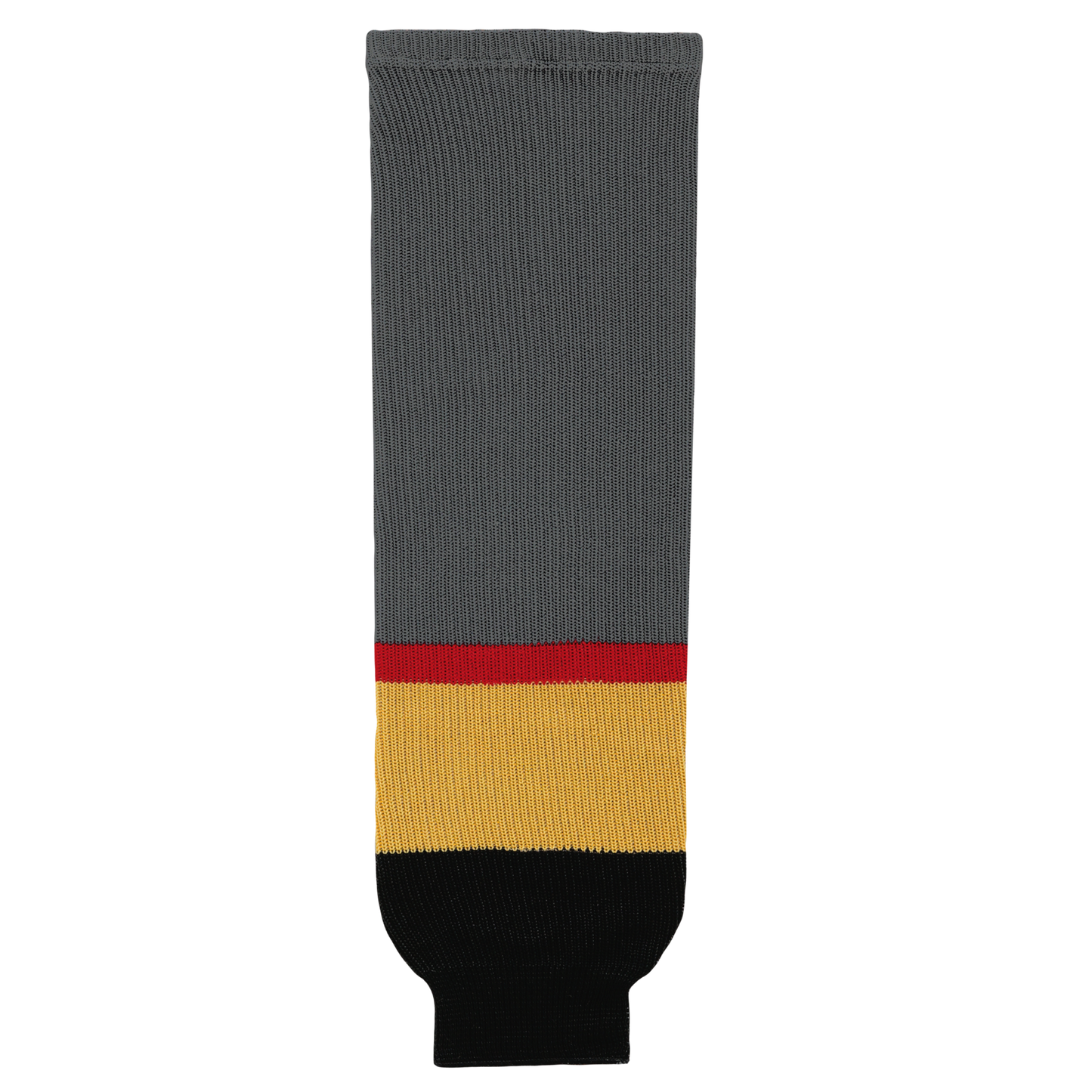 Athletic Knit (AK) HS630-394 2017 Las Vegas Golden Knights Charcoal Knit Ice Hockey Socks - PSH Sports