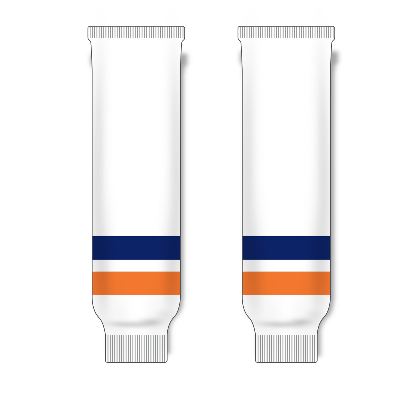 Athletic Knit (AK) HS630 New York Islanders White Ice Hockey Socks - PSH Sports