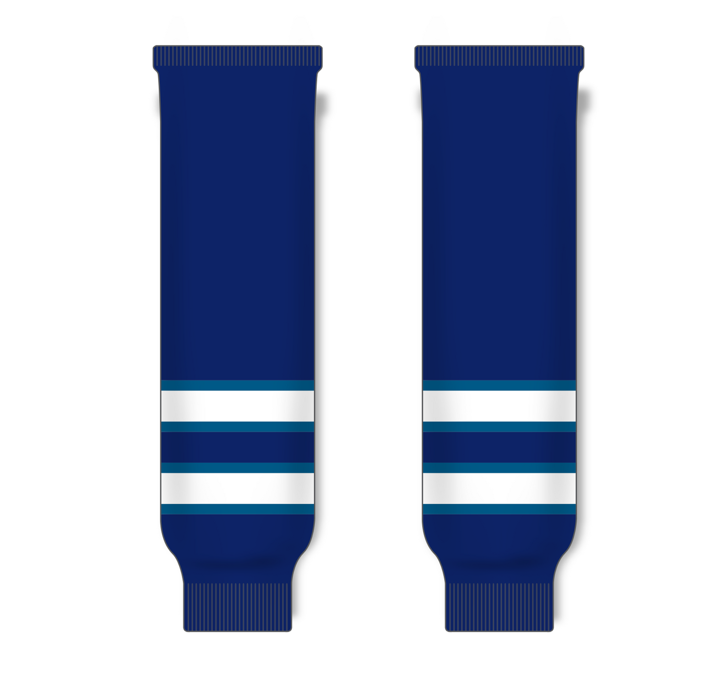 Athletic Knit (AK) HS630 2011 Winnipeg Jets Navy Ice Hockey Socks - PSH Sports