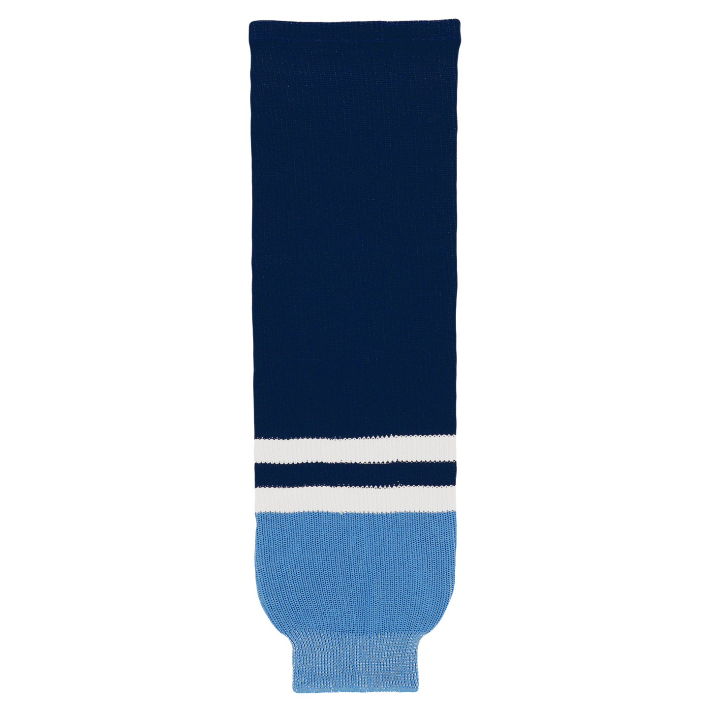 Athletic Knit (AK) HS630-665 2010 Florida Panthers Third Navy Knit Ice Hockey Socks - PSH Sports
