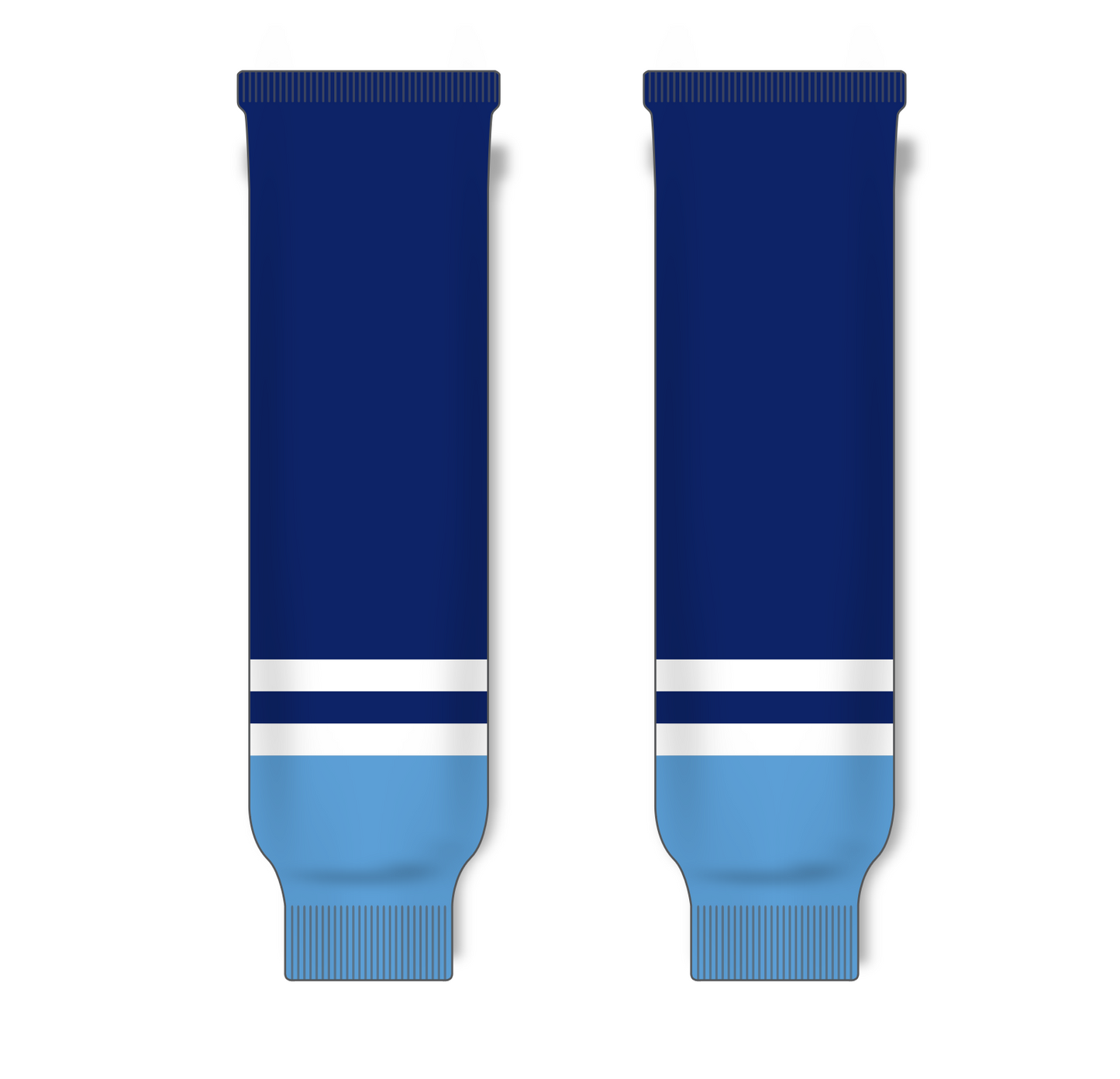Athletic Knit (AK) HS630 2010 Florida Panthers Third Navy Ice Hockey Socks - PSH Sports