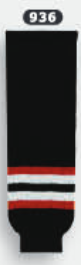 Athletic Knit (AK) HS630-936 2009 Ottawa Senators Third Black Knit Ice Hockey Socks - PSH Sports