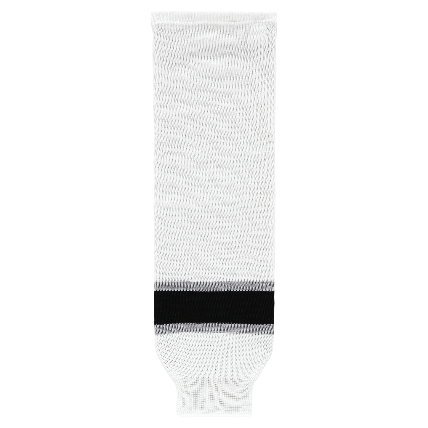 Athletic Knit (AK) HS630-942 Classic Los Angeles Kings White Knit Ice Hockey Socks - PSH Sports