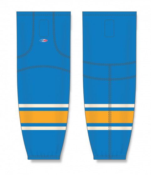 Athletic Knit (AK) HS2100-442 2016 St. Louis Blues Winter Classic Blue Mesh Ice Hockey Socks - PSH Sports