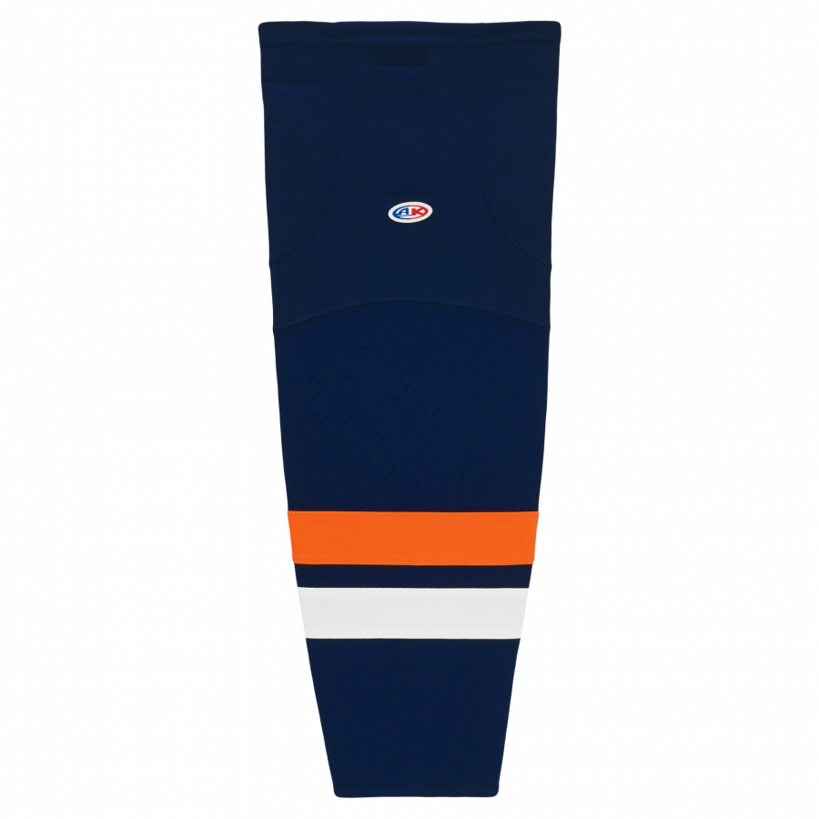 Athletic Knit (AK) HS2100-510 New York Islanders Navy Mesh Ice Hockey Socks - PSH Sports