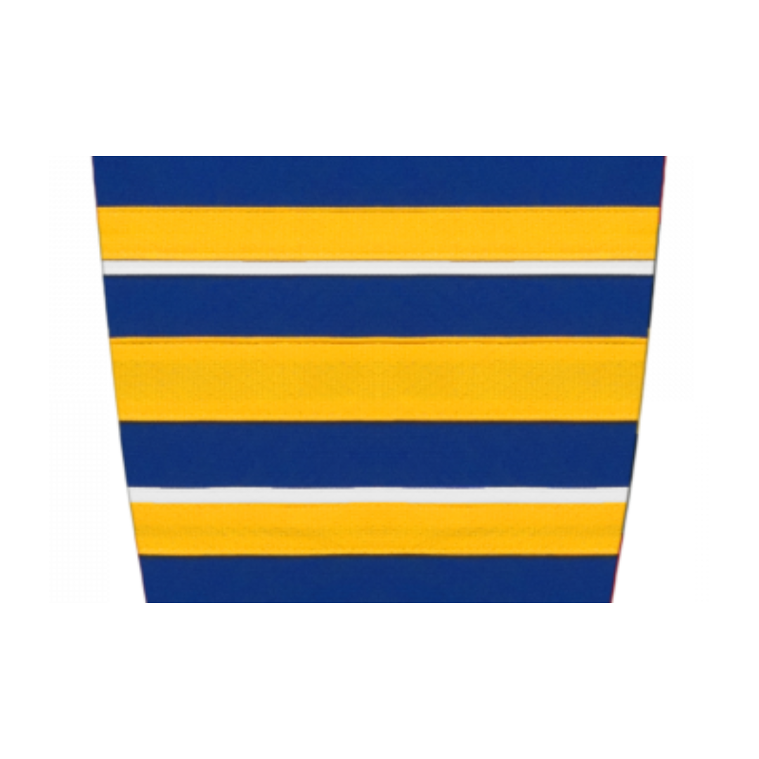 Athletic Knit (AK) HS2100-200 2021 Buffalo Sabres Royal Blue Mesh Ice Hockey Socks - PSH Sports