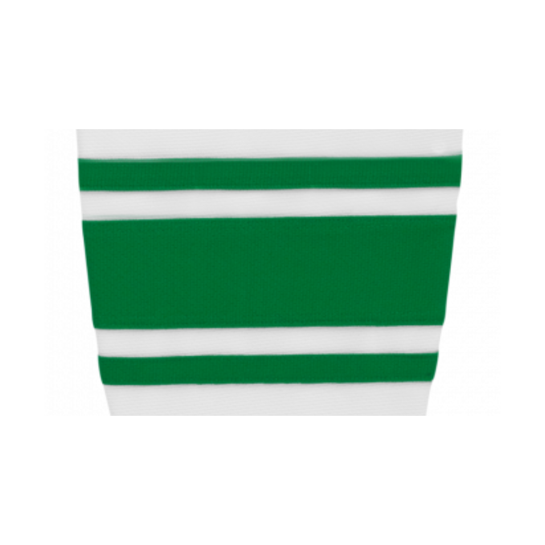 Athletic Knit (AK) HS2100-211 Toronto St. Pats White/Kelly Green Mesh Ice Hockey Socks - PSH Sports