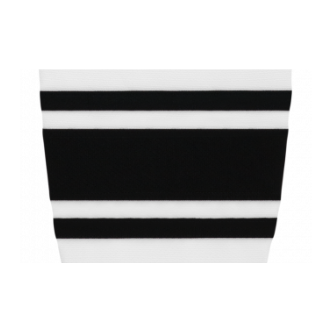 Athletic Knit (AK) HS2100-222 White/Black Mesh Ice Hockey Socks - PSH Sports
