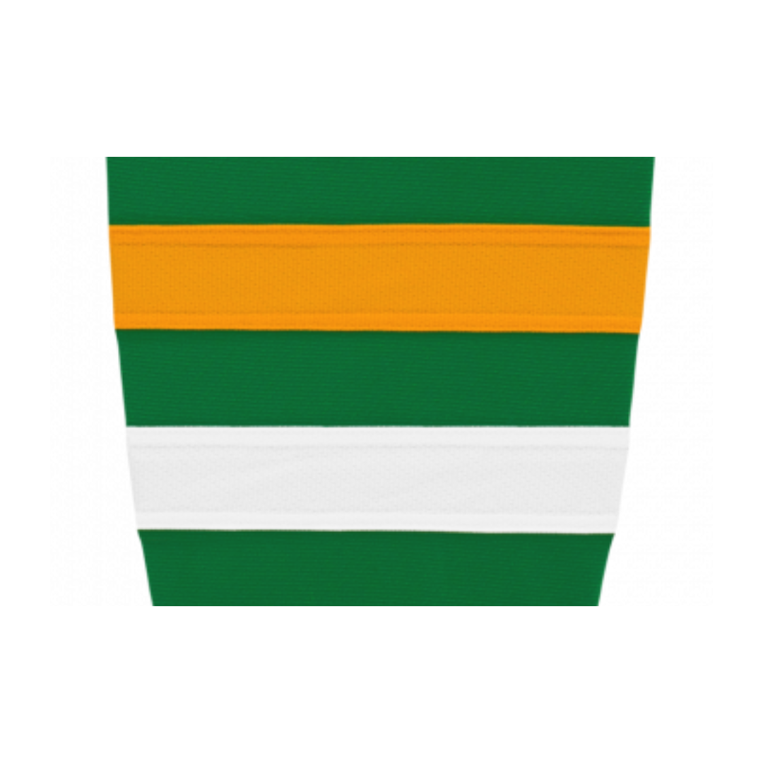 Athletic Knit (AK) HS2100-306 Old Minnesota North Stars Kelly Green Mesh Ice Hockey Socks - PSH Sports