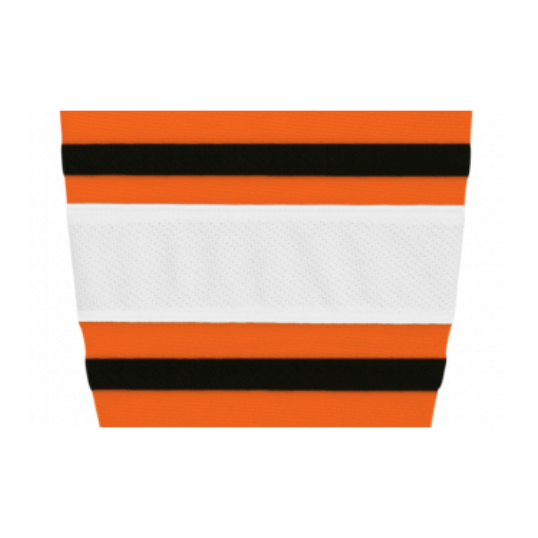 Athletic Knit (AK) HS2100-324 Philadelphia Flyers Orange Mesh Ice Hockey Socks - PSH Sports