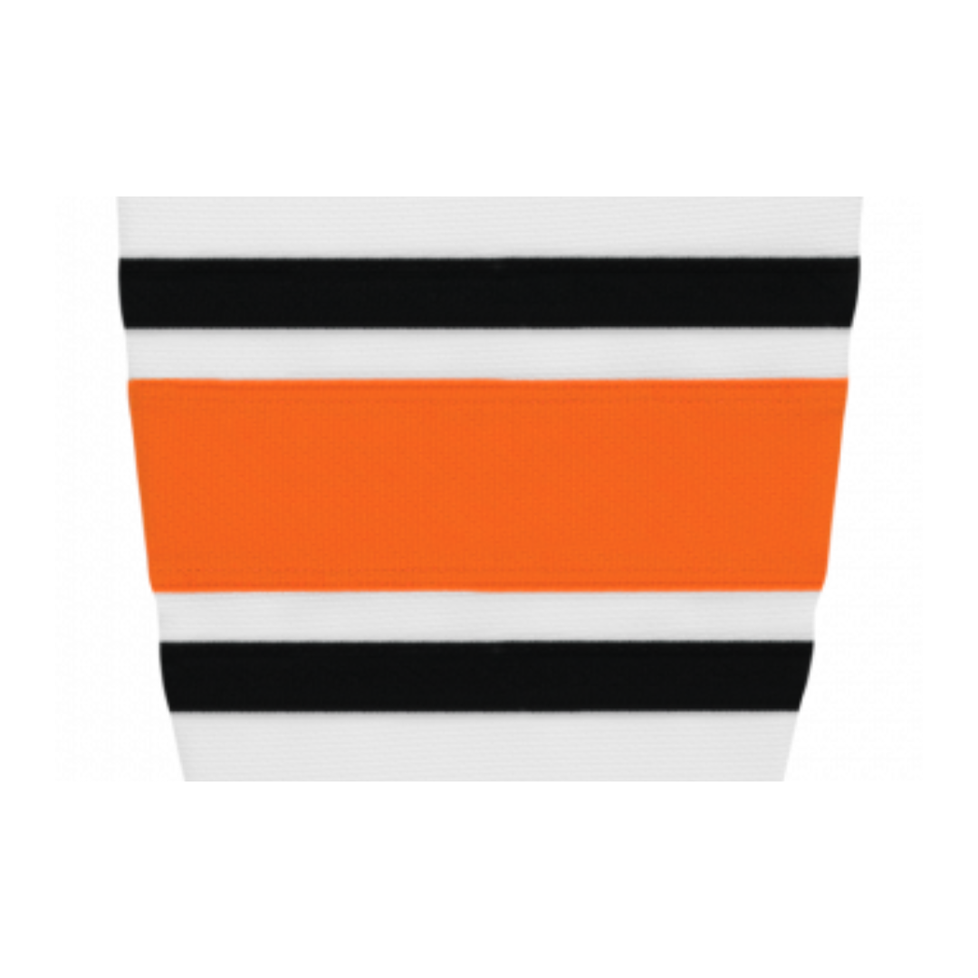 Athletic Knit (AK) HS2100-325 Philadelphia Flyers White Mesh Ice Hockey Socks - PSH Sports