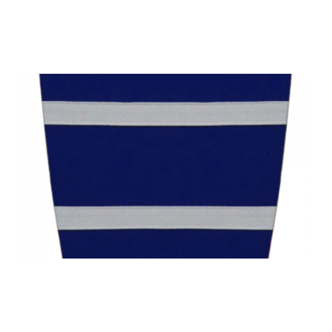Athletic Knit (AK) HS2100-332 2021 Toronto Maple Leafs Reverse Retro Royal Blue Mesh Ice Hockey Socks - PSH Sports