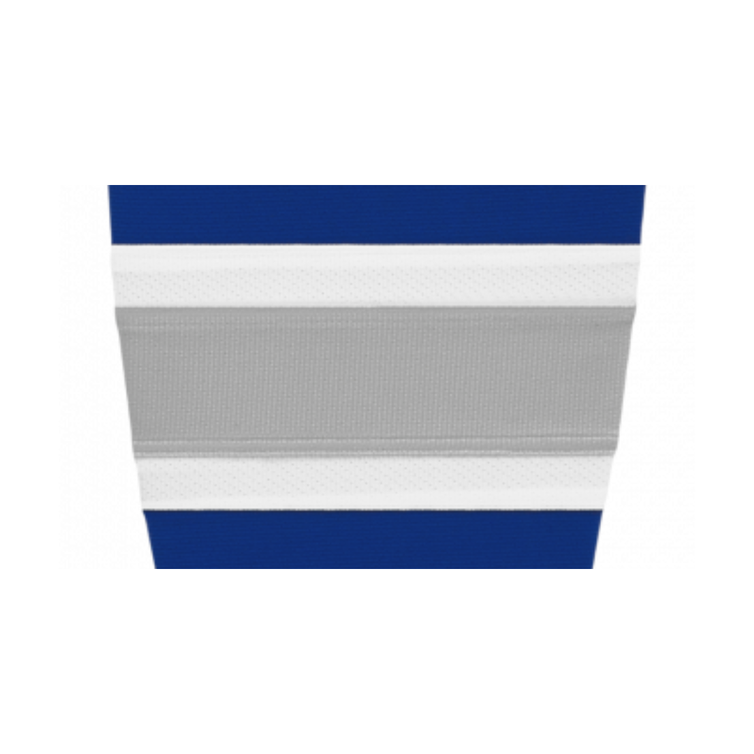 Athletic Knit (AK) HS2100-446 Royal Blue/Grey/White Mesh Ice Hockey Socks - PSH Sports