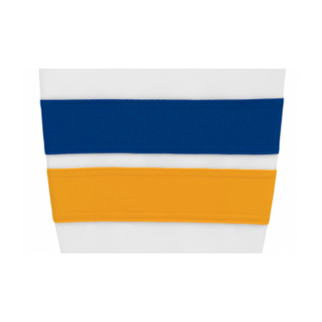 Athletic Knit (AK) HS2100-449 2014 St. Louis Blues White Mesh Ice Hockey Socks - PSH Sports