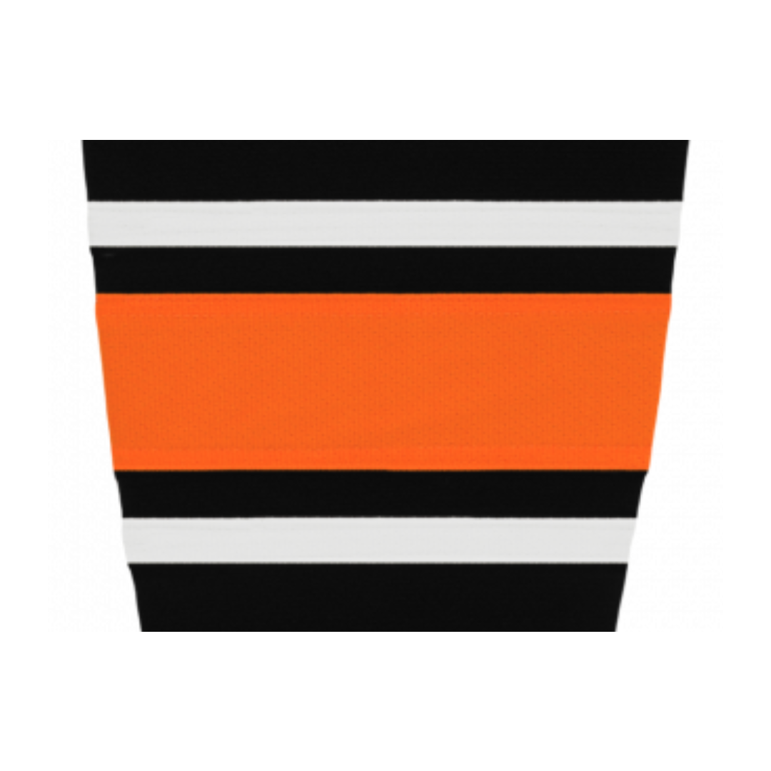 Athletic Knit (AK) HS2100-624 Philadelphia Flyers Third Black Mesh Ice Hockey Socks - PSH Sports