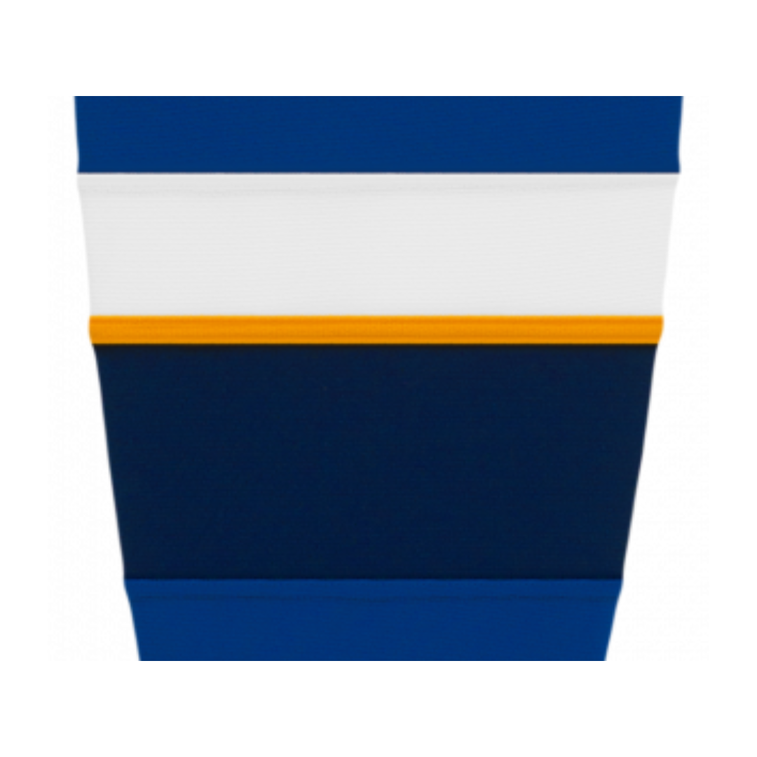 Athletic Knit (AK) HS2100-846 2011 St. Louis Blues Royal Blue Mesh Ice Hockey Socks - PSH Sports