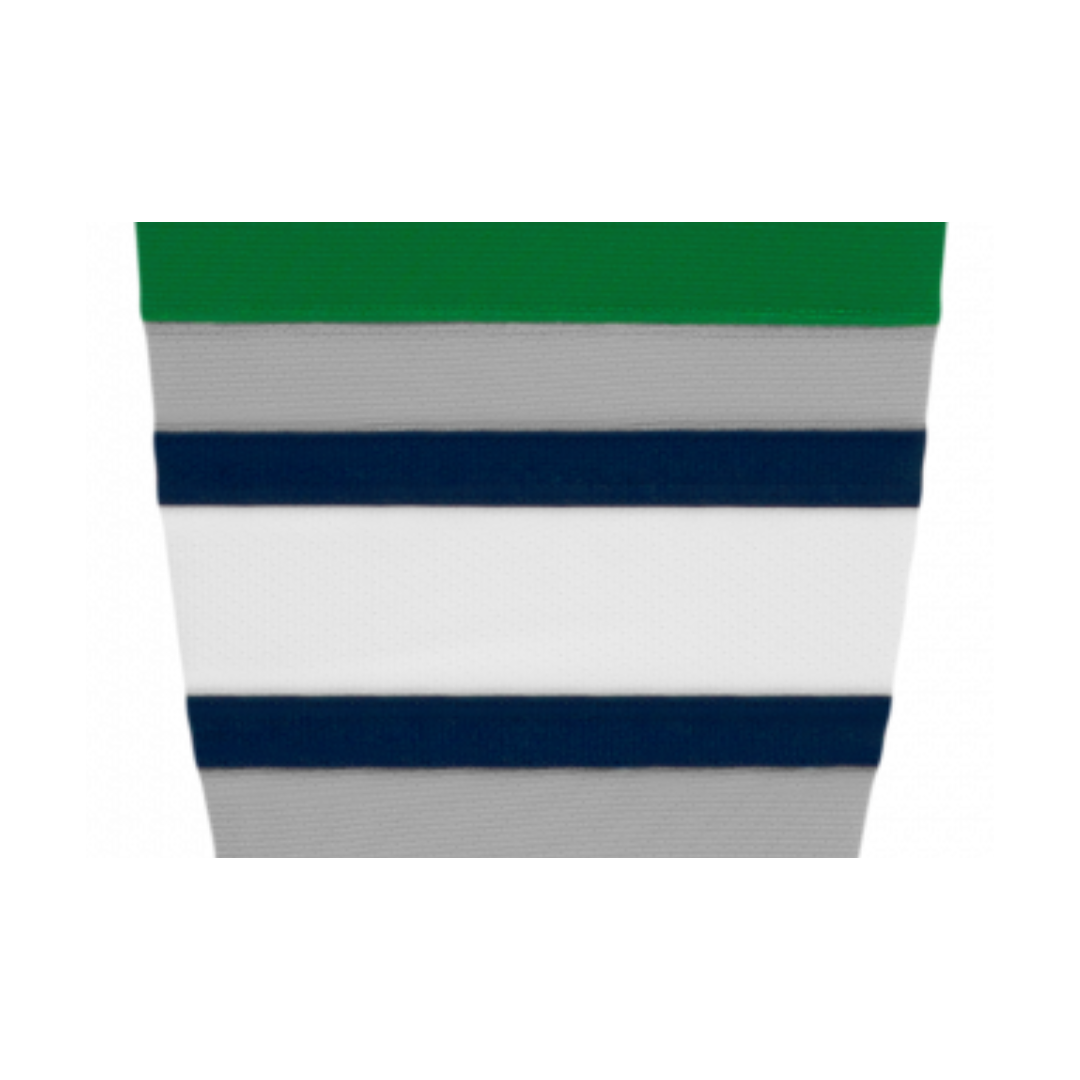 Athletic Knit (AK) HS2100-945 Plymouth Whalers Kelly Green Mesh Ice Hockey Socks - PSH Sports