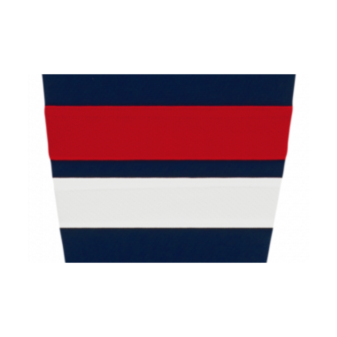 Athletic Knit (AK) HS2100-980 2005 Team USA Navy Mesh Ice Hockey Socks - PSH Sports