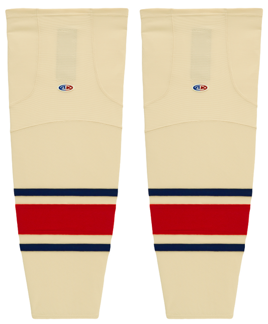 Athletic Knit (AK) HS2100-513 New York Rangers Winter Classic Sand Mesh Ice Hockey Socks - PSH Sports
