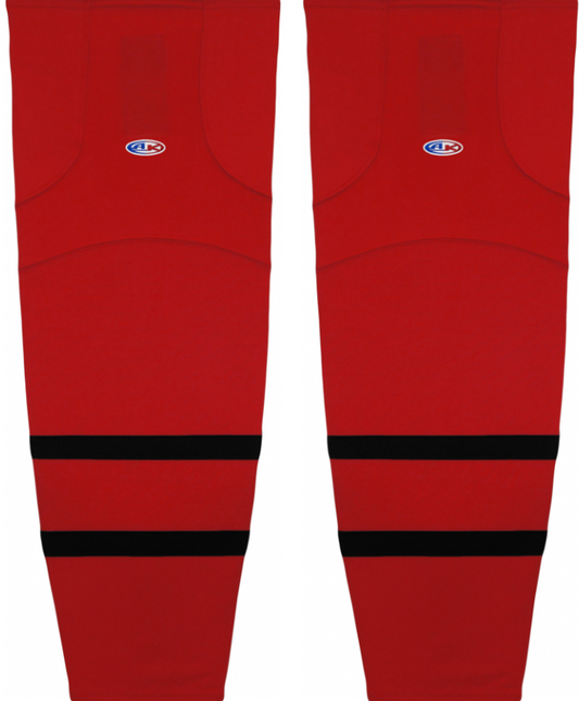 Athletic Knit (AK) HS2100-607 2021 Ottawa Senators Reverse Retro Red Mesh Ice Hockey Socks - PSH Sports