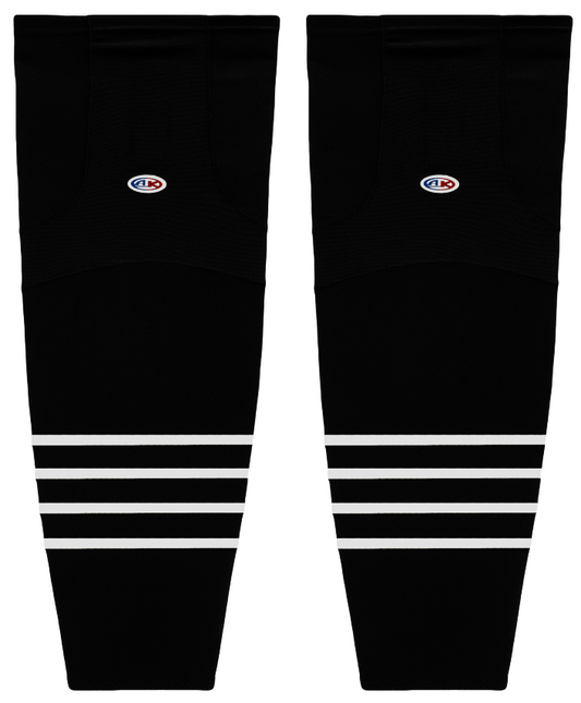 Athletic Knit (AK) HS2100-696 2015 New York Islanders Third Black Mesh Ice Hockey Socks - PSH Sports